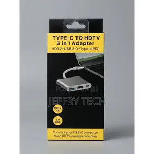 3-in-1 USB-C to HDTV Adapter Hub