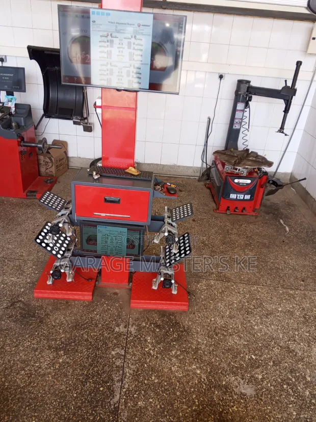 3D Wheel Alignment Machine - Professional Garage Equipment - 1