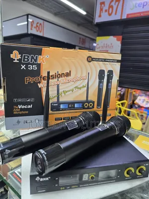 BNK X35 Dual Wireless Microphone System