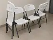 Kiti White cha Kusherehekea, Mikutano na Mafunzo cha Kukunja - 1