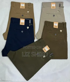 Men's Casual Khaki Trousers - Jeep Brand