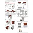 Minimalist Wooden Bedside Table with Drawer - 2