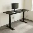 Adjustable Electric Office Desk - Black - 3