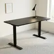 Adjustable Electric Office Desk - Black - 4