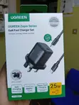 UGREEN 25W PD Fast Charger Adapter + USB-C Cable - Black - 3