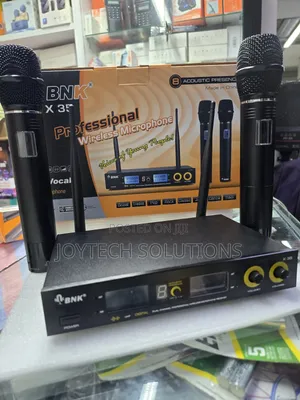 BNK X35 Dual Wireless Microphone System