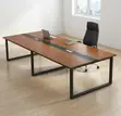 2.4m Metal Frame Boardroom Table - 5
