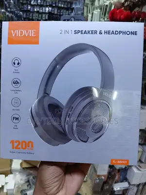 VIDVIE XL-BBH01 Premium 2-in-1 Headphone & Speaker