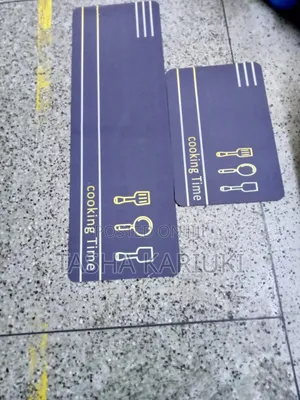 2pcs Kitchen Mats with Rubber Non-Slip Underside