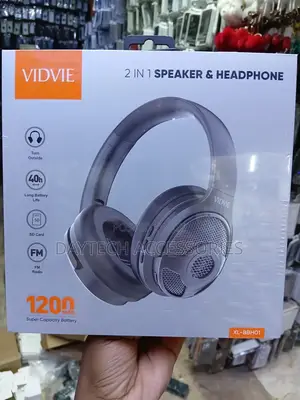 VIDVIE XL-BBH01 Wireless Speaker & Headphone 2-in-1