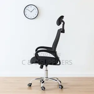 Head-Support Office Mesh Chair - Brand New