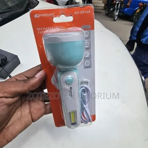 Kamisafe Rechargeable Torch KM-8916A - 1