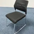 Medium Back Visitor Office Chair - Sled Base - 1
