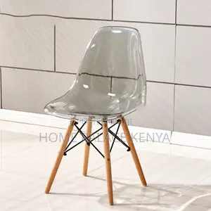 Eames Style Clear Dining Chair