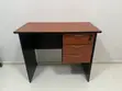 Clerical Brown Study Desk with Drawers - 5