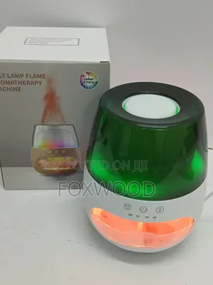 Salt Lamp Flame Humidifier
