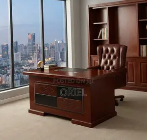 1.4M Workplace Desk - Brown