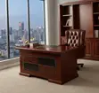 1.4M Workplace Desk - Brown - 1