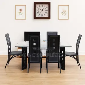 Dining Table + 6 Chairs Set