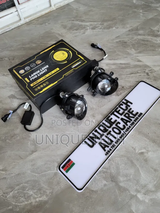 3" Bi LED Fog Light Projectors with Toyota Bracket, 3 Colors - 1