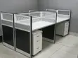 4-Person Modular Office Workstation - 5
