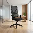High-Back Mesh Swivel Office Chair - 4