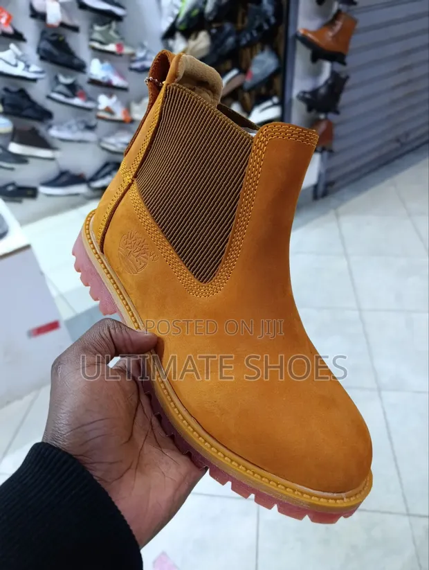 Lace-less Timberland Boots - 1