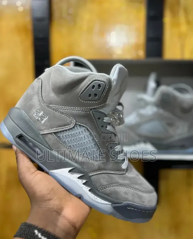 Air Jordan 5 Highcut "Wolf Gray" - 1