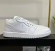 Air Jordan 1 Low Triple White Sneakers - 2