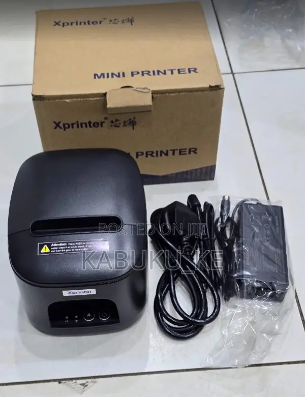 XPrinter POS 80mm USB Thermal Receipt Printer with Auto Cutter - 1