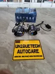 3 Inch Bi-LED Fog Projectors with 3 Laser Colors, Nissan Bracket - 2