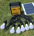 Portable Solar Lighting Kit na Bulbs 6 za LED & Power Station - 2