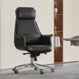 High Back Leather Executive Office Chair - 1