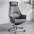 High Back Leather Executive Office Chair - 3
