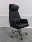 High Back Leather Executive Office Chair - 5