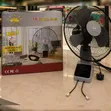 Prandtex 18-Inch Wall Fan with Remote - 2