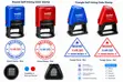 Self-Inking Business Stamp with Date - KSh 1650 - 1