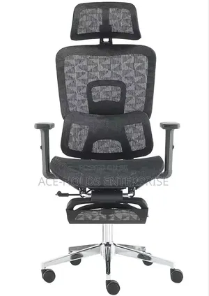 Orthopedic Executive Ergonomic Chair with Headrest & Footrest