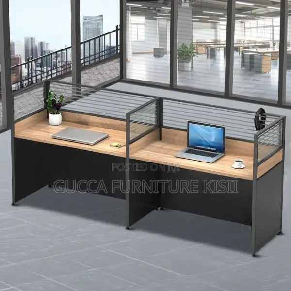 Imported Linear 2-Way Workstation - 1