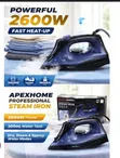 Professional Steam Iron Box - 2600W - 2