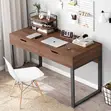 Office Desk / Study Desk with 2 Storage Compartments - 2