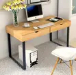 Office Desk / Study Desk with 2 Storage Compartments - 3