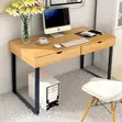 Office Desk / Study Desk with 2 Storage Compartments - 5