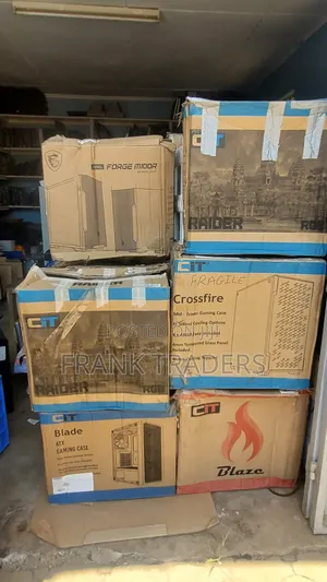 ASI Gamers Full Tower Casing with Glass Lid & 3 Fans