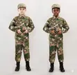 (4-12 Yrs) Kids Jungle Field Soldier Costume - 1
