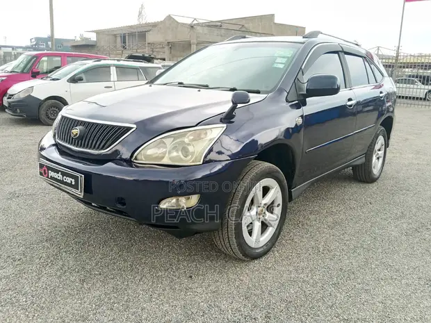 Toyota Harrier 2008 Blue - 1