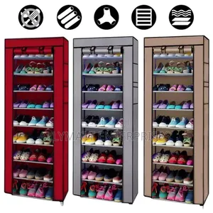 Single Column Zipper Shoe Cabinet
