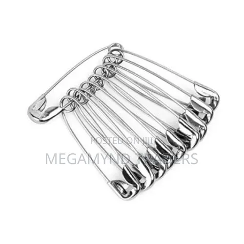 50pc Safety Pins / Lock Pin Clips - Sewing Accessories - 1