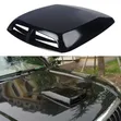 Carbon Fiber Hood Scoop Air Intake Vent Cover - 2