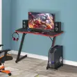 1400mm Gaming Table with LED Light - 3